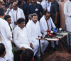 Congress Yuva Leader MP Rahul Gandhi visited Villages in Vidharba Maharashtra.