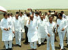 Paying Last Respect to BJP Leader Gopinath Munde at Parli in Beed. Paying Last Respect to BJP Leader Gopinath Munde at Parli in Beed.