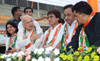 176-Bandra(E) Assembly Constituency Congress-NCP Candidate Narayanrao Rane Central Election Office Inauguration & Rally at Kherwadi Bandra. 176-Bandra(E) Assembly Constituency Congress-NCP Candidate Narayanrao Rane Central Election Office Inauguration & Rally at Kherwadi Bandra.