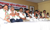 Congress Newly Elected MLC,s Felicitation at Tilak Bhavan. Congress Newly Elected MLC,s Felicitation at Tilak Bhavan.