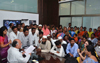EX.UNION MINISTER & MP.GURUDAS KAMAT AT D.N.NAGAR ANDHERI OFFICE. EX.UNION MINISTER & MP.GURUDAS KAMAT AT D.N.NAGAR ANDHERI OFFICE.