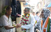 186-Mumbadevi Assembly Congress Party Candidate Amin Patel Padyatra at Nagpada. 186-Mumbadevi Assembly Congress Party Candidate Amin Patel Padyatra at Nagpada.