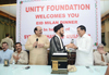 Eid Milan by Unity Foundation in Chief Presence of Honble Syedna Mohd.Musawi SB.at Islam Gymkhana.
