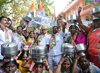 Sion Koliwada ward no.166 Congress Committee "Handa Morcha" Protest Rally at BMC F/Ward.