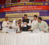 CHIEF MINISTER PRITHVIRAJ CHAVAN,UNION MINISTER OF STATE HRD JITIN PRASAD & MINISTER NASEEM KHAN DURING 12TH NATIONAL CONFERENCE SACHAR REPORT & 12TH FYP AT JOGESHWARI.