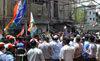 South Mumbai Congress/NCP/PRP (Kawade) Republican Party of India(Democratic)Alliance MP.Candidate Milind Deora Election Campaign Rally at Colaba Assembly Area.
