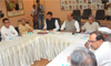 Preparatory Meeting Of Congress Senior Leaders from North Maharashtra Region for Assembly Elections at Gandhi Bhavan.