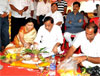 MINISTER NARAYANRAO RANE & MINISTER PATANGRAO KADAM AT SINDHUDURGH KANKAVLI.