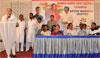M.P.& EX.UNION MINSITER GURUDAS KAMAT IN CONGRESS PARTY ACTIVE WORKER'S MEETING AT ANDHERI.