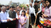 Chief Minister Devendra Fadnavis & MP Poonam Mahajan at Kherwadi-BKC Bandra. Chief Minister Devendra Fadnavis & MP Poonam Mahajan at Kherwadi-BKC Bandra.