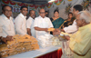 Ex.MP Eknath Gaikwad & Sunit Waghmare Distributing Dal's,Oil & Food Eatable Item's at Naigaon Dadar. Ex.MP Eknath Gaikwad & Sunit Waghmare Distributing Dal's,Oil & Food Eatable Item's at Naigaon Dadar.