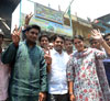 Election Campaign Rally & Padyatra of MP. Candidate Priya Dutt.