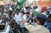 Youth Congress Protest at Nagpur Vidhan Bhavan During Ongoing Assembly Winter Session.
