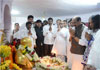 Tribute to Bharat Ratna Dr.Babasaheb Ambedkar on his Mahaparinirvan Din at Chaitya Bhoomi Dadar in Mumbai.