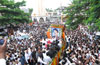 TRIBUTE TO UNION MINISTER & EX.CHIEF MINISTER VILASRAO DESHMUKH ON HIS FUNERAL AT LATUR. TRIBUTE TO UNION MINISTER & EX.CHIEF MINISTER VILASRAO DESHMUKH ON HIS FUNERAL AT LATUR.
