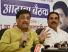 MPCC President Ashokrao Chavan During Press Conference at Gandhi Bhavan.