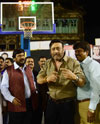 Sociak Justice & Empowerment MOS Ramdas Athawale Cine Star Jackie Shroff & Tiger Shroff during NBA All India Basket Ball Championship - 2016 on at Nagpada Mastan Taloa.