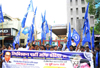 RPI Protest at Goregaon against BMC P/South Ward.