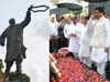 Chief Minister Prithviraj Chavan & MRCC Leader's Paying Homage To former Prime Minister Rajiv Gandhi on his Birth Anniversary in Mumbai. Chief Minister Prithviraj Chavan & MRCC Leader's Paying Homage To former Prime Minister Rajiv Gandhi on his Birth Anniversary in Mumbai.