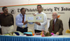 UNION MINISTER OF STATE & MP.MILIND DEORA AT WORLD TRADE CENTRE THE ARCADE.