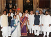 M.P.MILIND DEORA  AT  BUDDHA VIHAR SOUTH MUMBAI.