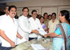 CONGRESS-NCP CANDIDATES SUBIMITS THIER NOMINATION FORM FOR BMC MAYOR.