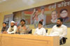 Mumbai Congress Minority Dept.Nizamuddin Rayeen Press Conference at Mumbai Congress.