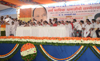 NCP CHIEF & UNION MINISTER SHARAD PAWAR IN SHRAMJIVI SAMMELAN AT COLGATE MAIDAN BANDRA.