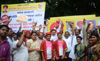 Protest for OBC Reservation at Dadar. Protest for OBC Reservation at Dadar.