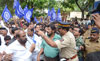 RPI PRESIDENT RAMDAS ATHAWALE ANDOLAN  AT AZAD MAIDAN.