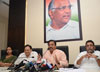 NCP Maharashtra Pradesh President Sunil Tatkare Press Conference at NCP Bhavan.