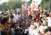 Mumbai Congress Protest on issue of National Herald at Bandra Kherwadi.